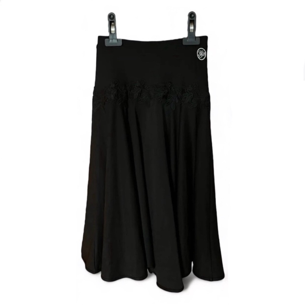 Grand Prix Girls Standard Ballroom Dance Black Skirt Size 122-128cm